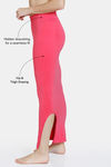 Zivame All Day Seamless Mermaid Saree Shapewear With Removable Drawcord - Dark Pink — thumbnail 3
